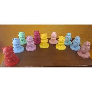 Wendy's The Good Stuff Gang Figures 1985 Lot Of 11 Multicolor Penguins And Bears